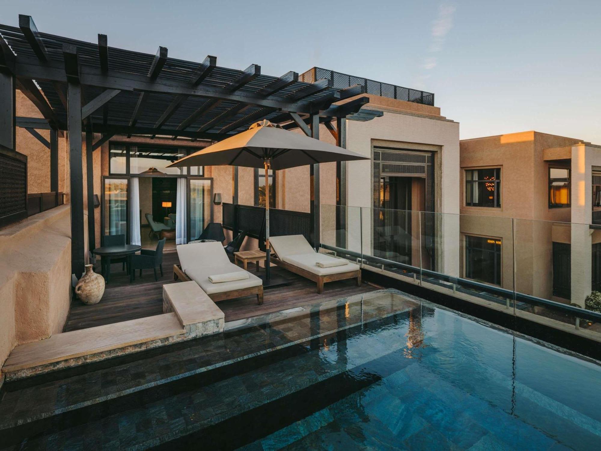 Penthouse Suite with One King Bed and Plunge Pool - View